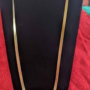 Herringbone Necklace 23 inch